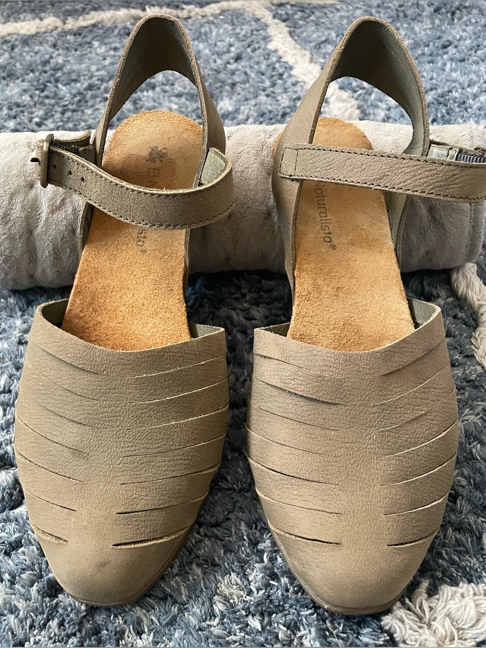El Naturalista Spanish Leather Comfort Sandals Size 37 / 6.5